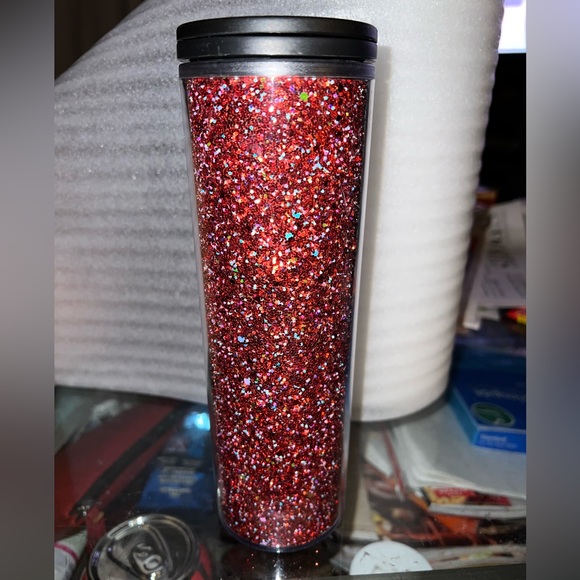 2018 Sparkling Red Holiday Hot Travel Cup - Picture 1 of 7